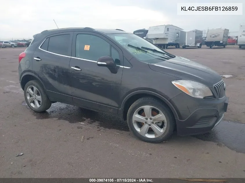 KL4CJESB6FB126859 2015 Buick Encore