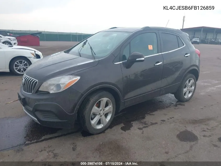 KL4CJESB6FB126859 2015 Buick Encore