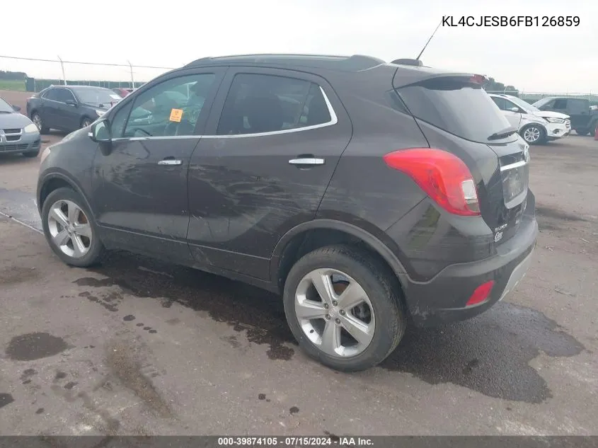 KL4CJESB6FB126859 2015 Buick Encore