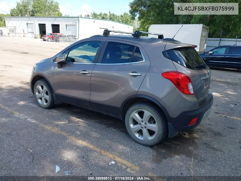 KL4CJFSBXFB075999 2015 Buick Encore Convenience