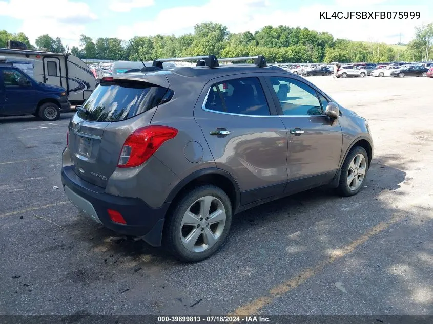 KL4CJFSBXFB075999 2015 Buick Encore Convenience