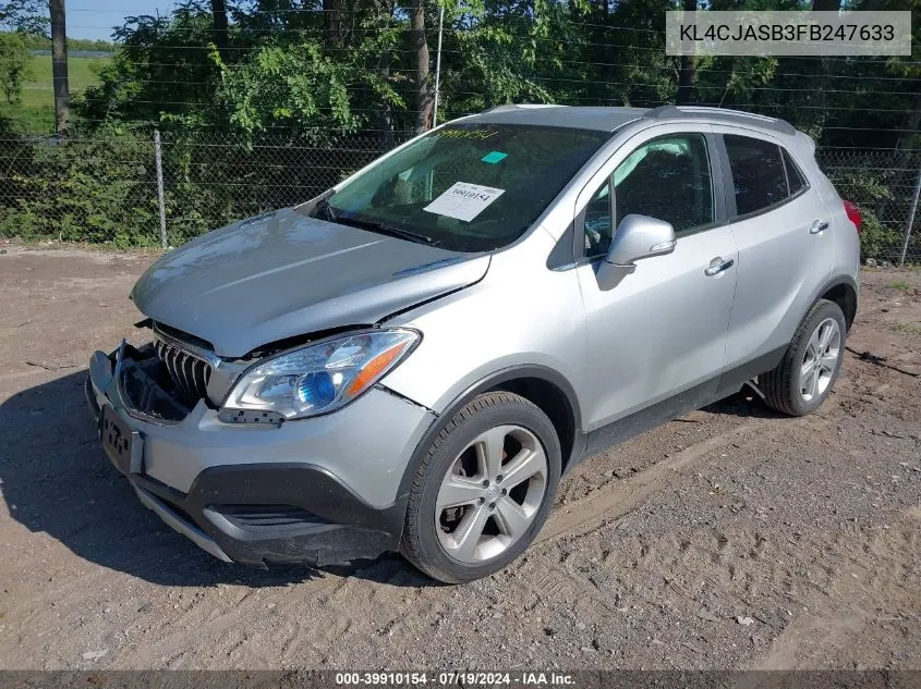 KL4CJASB3FB247633 2015 Buick Encore