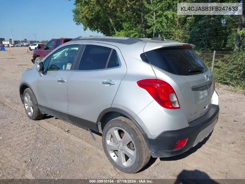 KL4CJASB3FB247633 2015 Buick Encore