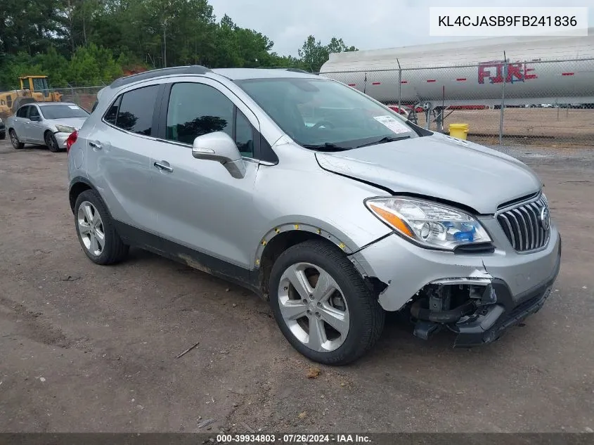 2015 Buick Encore VIN: KL4CJASB9FB241836 Lot: 39934803