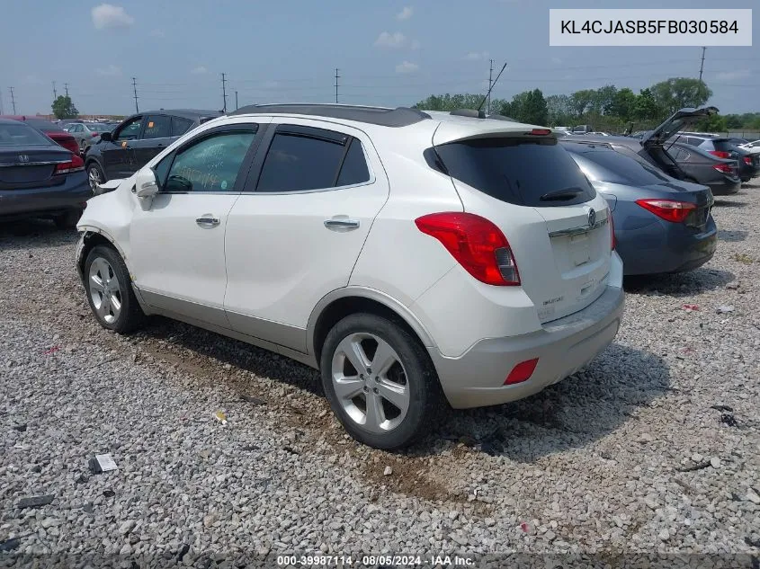 2015 Buick Encore VIN: KL4CJASB5FB030584 Lot: 39987114