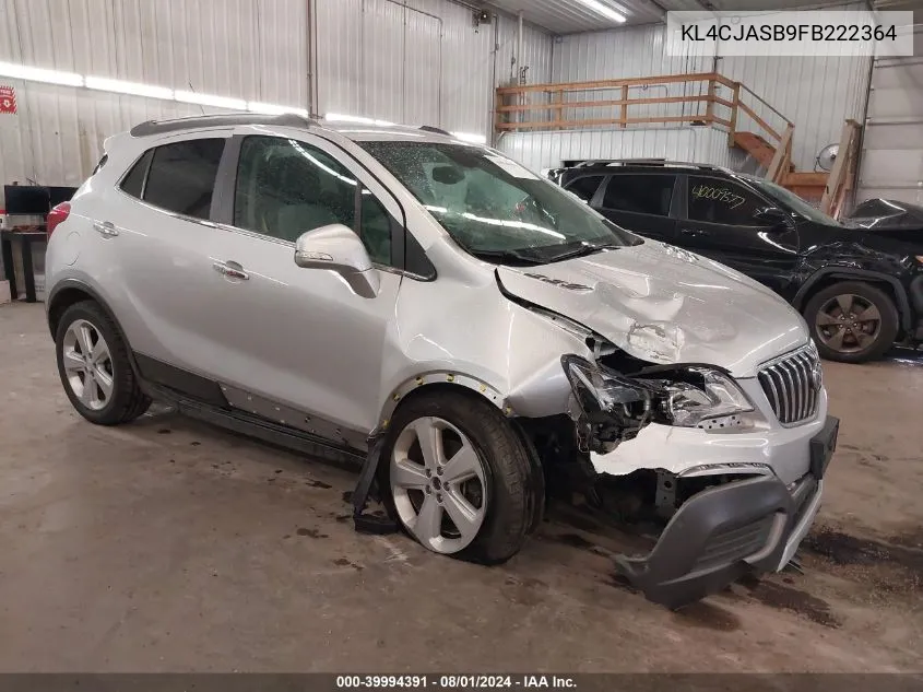 KL4CJASB9FB222364 2015 Buick Encore