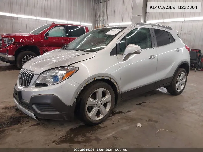 KL4CJASB9FB222364 2015 Buick Encore