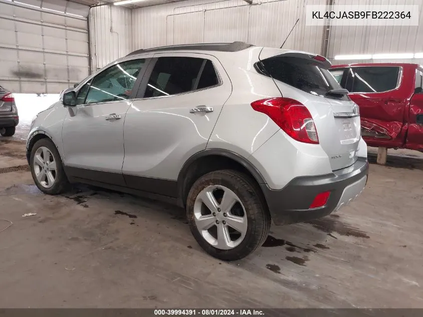 KL4CJASB9FB222364 2015 Buick Encore