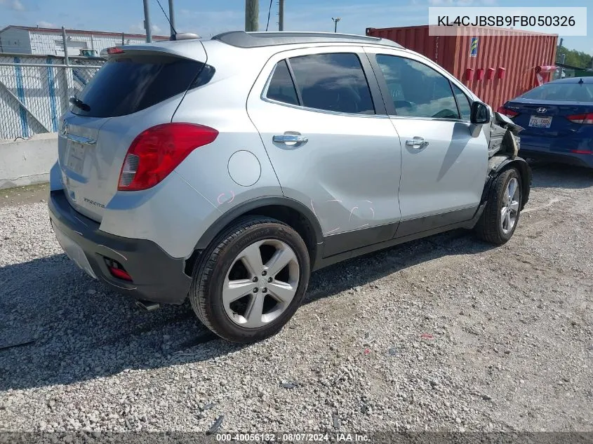 2015 Buick Encore Convenience VIN: KL4CJBSB9FB050326 Lot: 40056132