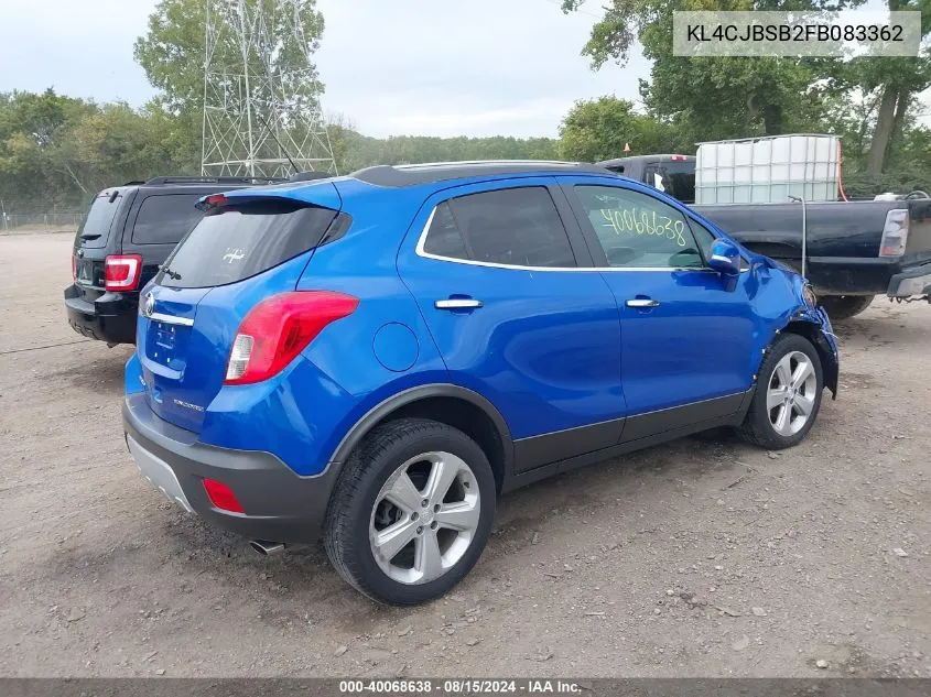 KL4CJBSB2FB083362 2015 Buick Encore Convenience