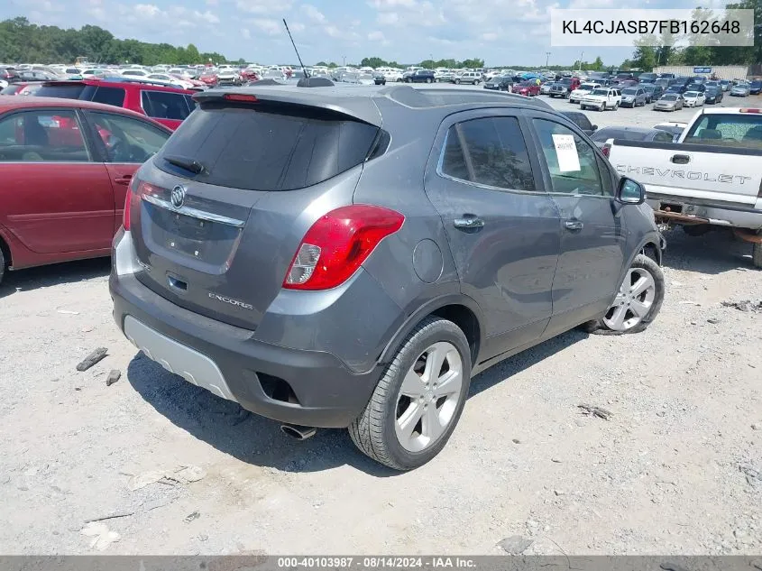 KL4CJASB7FB162648 2015 Buick Encore