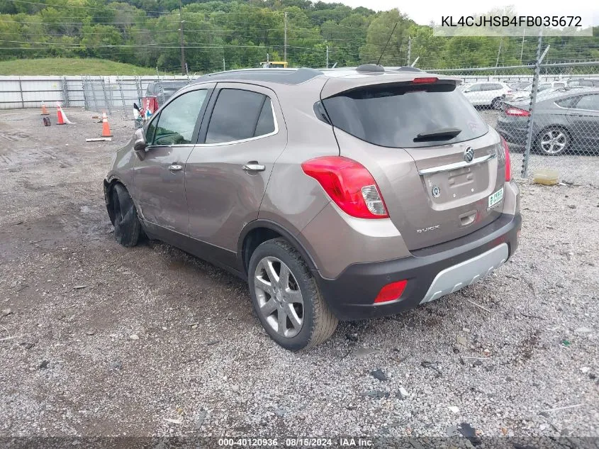 KL4CJHSB4FB035672 2015 Buick Encore Premium