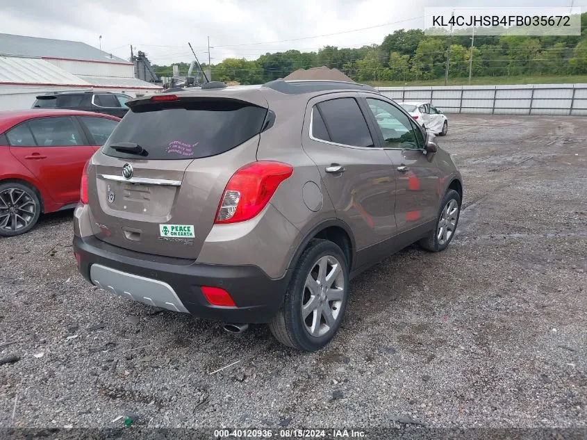 KL4CJHSB4FB035672 2015 Buick Encore Premium