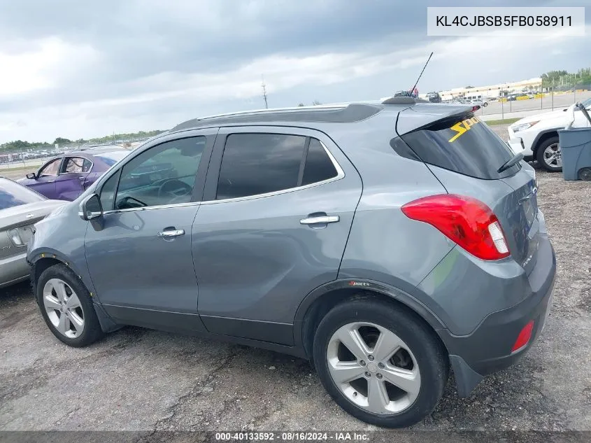 KL4CJBSB5FB058911 2015 Buick Encore Convenience