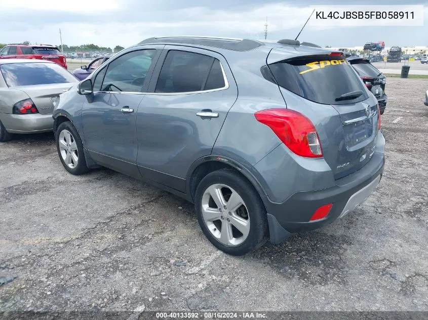 KL4CJBSB5FB058911 2015 Buick Encore Convenience