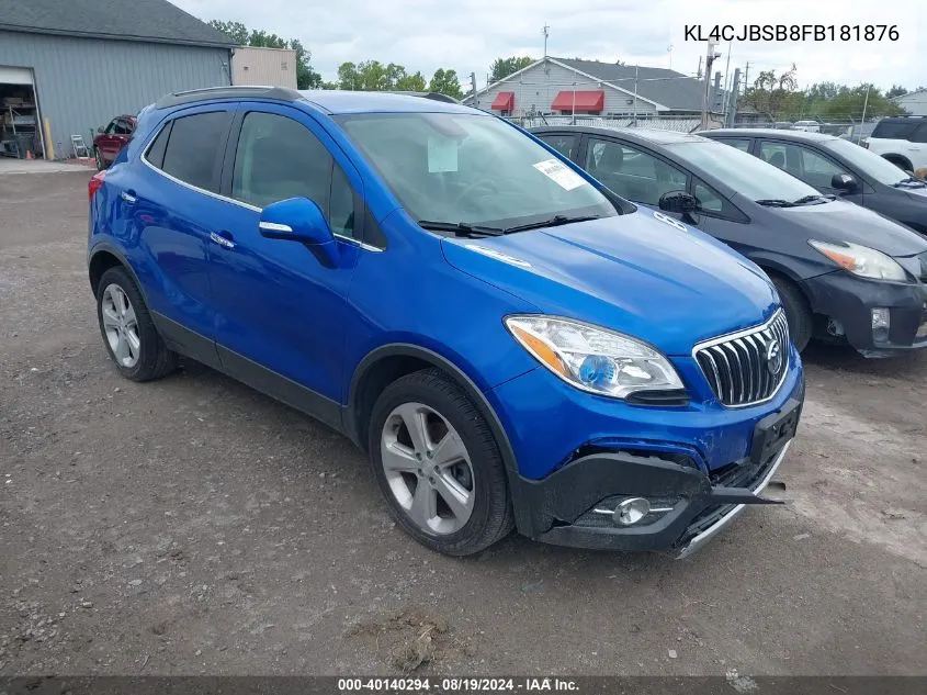 KL4CJBSB8FB181876 2015 Buick Encore Convenience