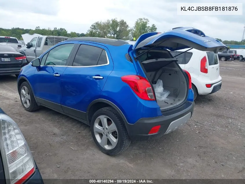 KL4CJBSB8FB181876 2015 Buick Encore Convenience