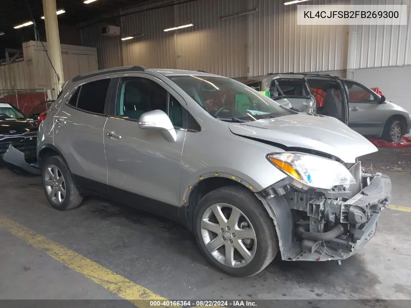 KL4CJFSB2FB269300 2015 Buick Encore Convenience