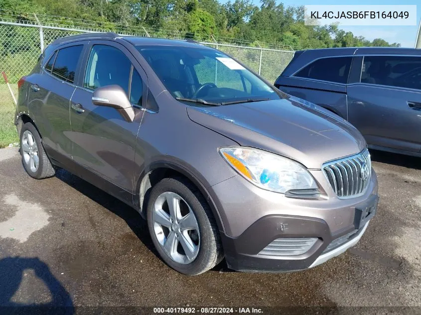 2015 Buick Encore VIN: KL4CJASB6FB164049 Lot: 40179492