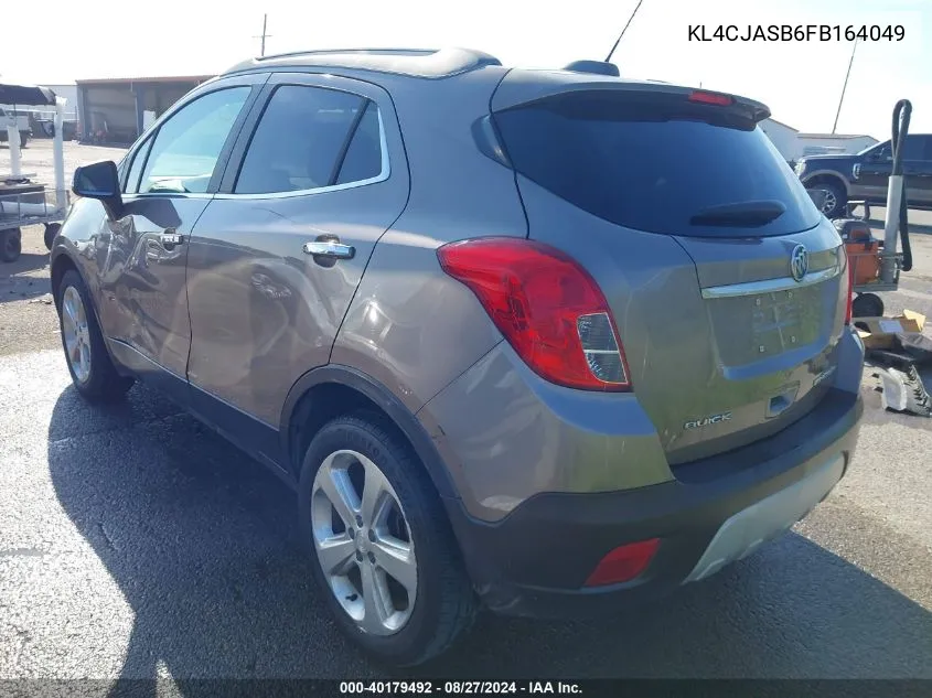 2015 Buick Encore VIN: KL4CJASB6FB164049 Lot: 40179492