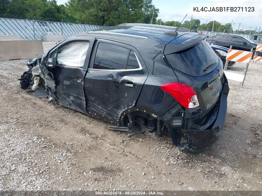 2015 Buick Encore VIN: KL4CJASB1FB271123 Lot: 40203474