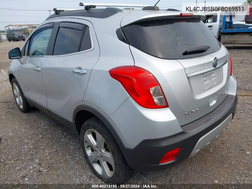 KL4CJBSB0FB069511 2015 Buick Encore Convenience