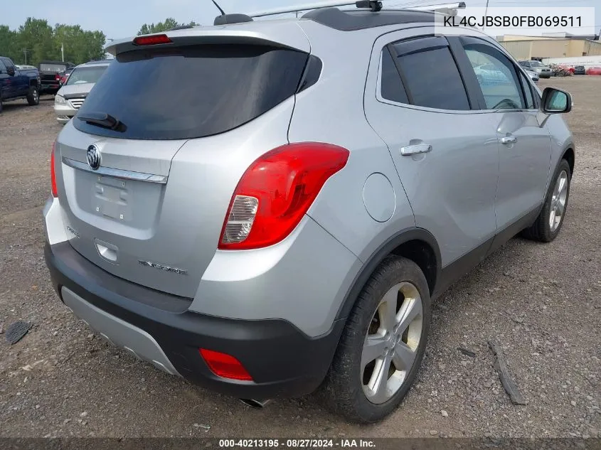 KL4CJBSB0FB069511 2015 Buick Encore Convenience