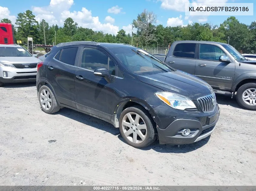 KL4CJDSB7FB259186 2015 Buick Encore Premium