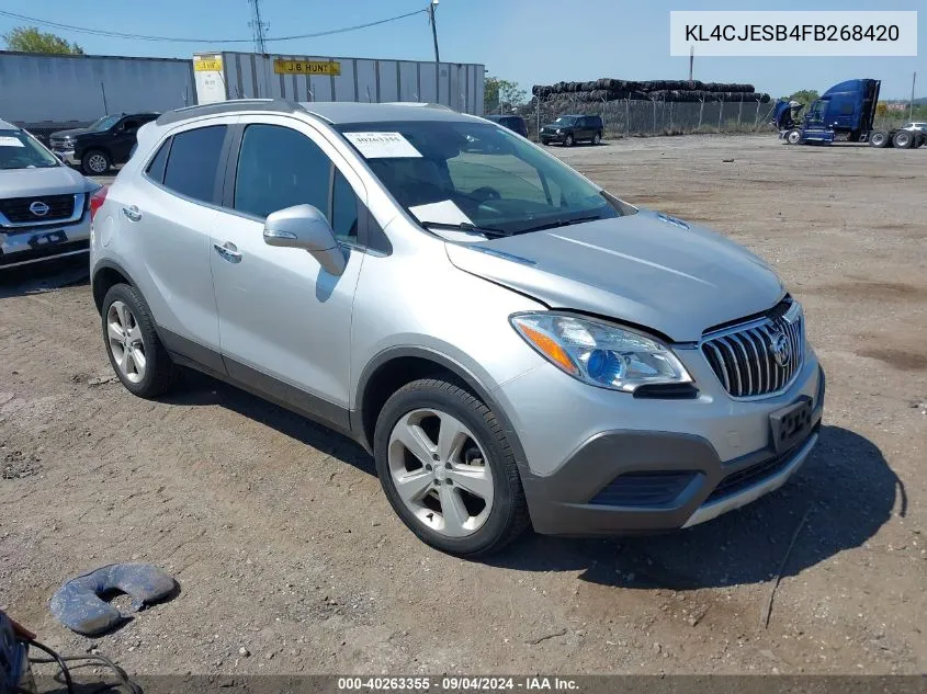 2015 Buick Encore VIN: KL4CJESB4FB268420 Lot: 40263355