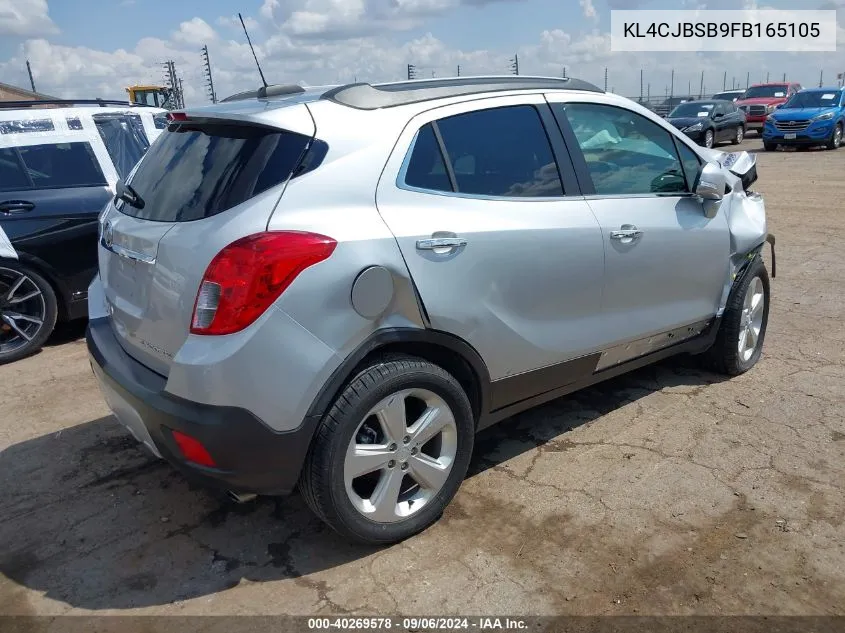 2015 Buick Encore Convenience VIN: KL4CJBSB9FB165105 Lot: 40269578