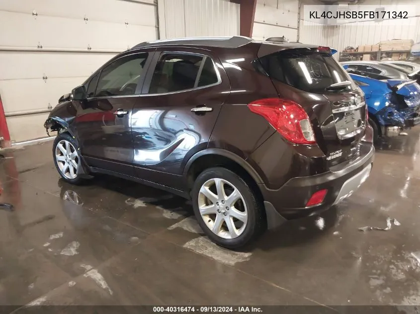 KL4CJHSB5FB171342 2015 Buick Encore Premium