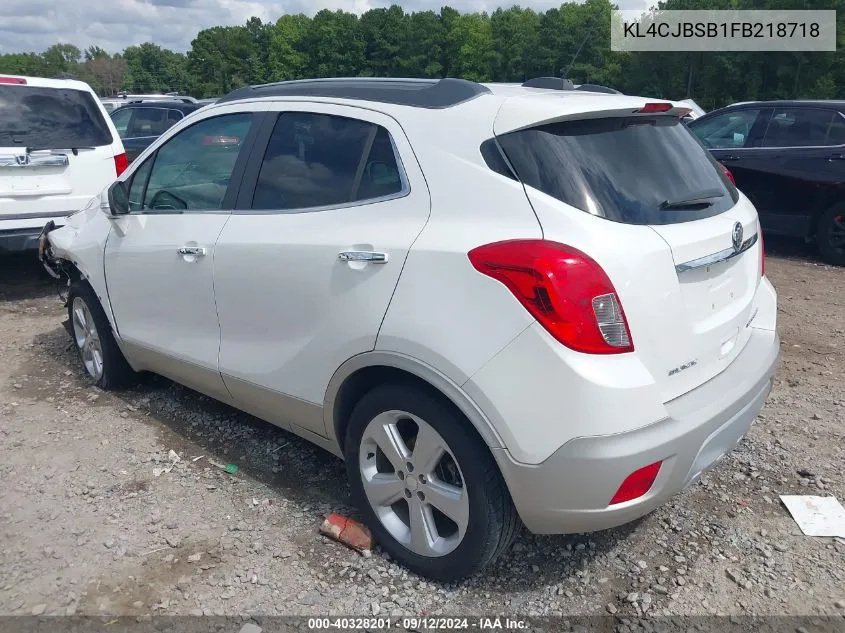 KL4CJBSB1FB218718 2015 Buick Encore Convenience