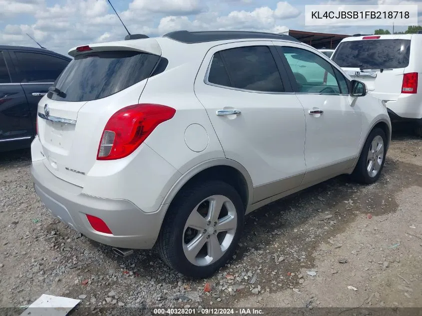 KL4CJBSB1FB218718 2015 Buick Encore Convenience