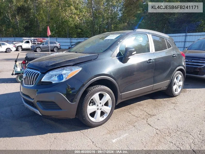 2015 Buick Encore VIN: KL4CJESB6FB241171 Lot: 40359316