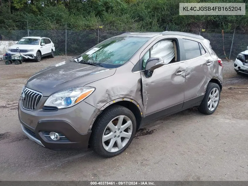 KL4CJGSB4FB165204 2015 Buick Encore Leather