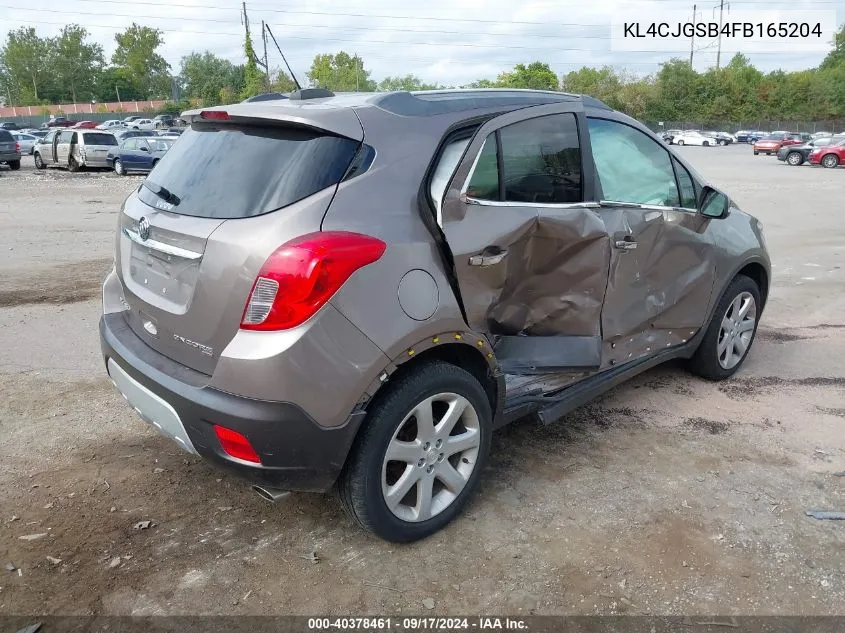 KL4CJGSB4FB165204 2015 Buick Encore Leather