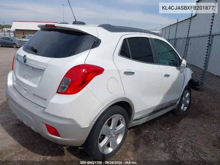 2015 Buick Encore VIN: KL4CJASBXFB201877 Lot: 40421708