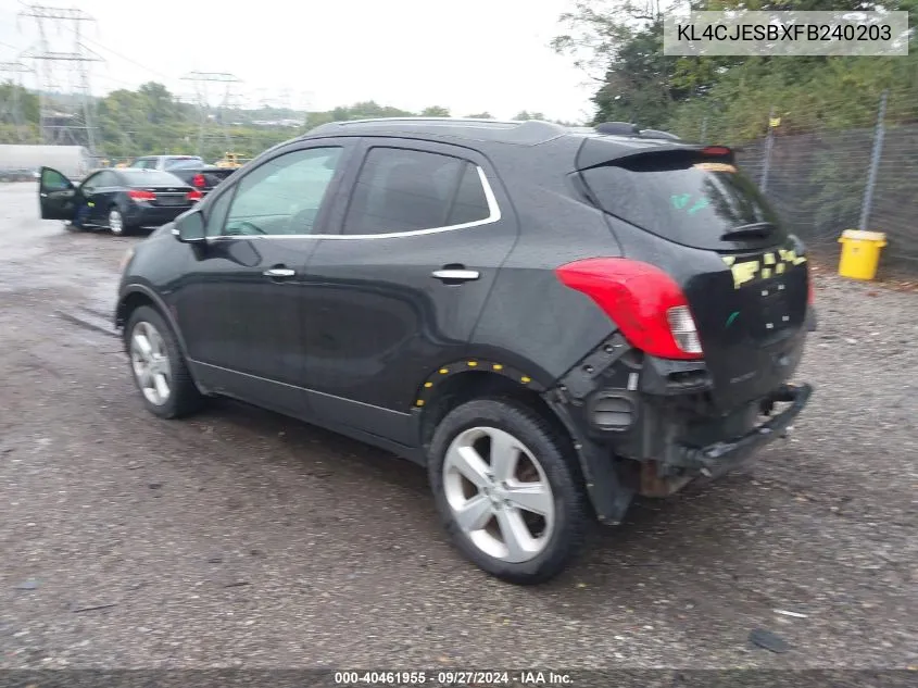 KL4CJESBXFB240203 2015 Buick Encore