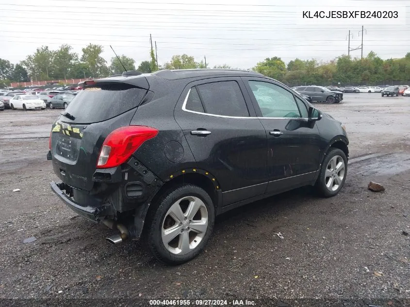 KL4CJESBXFB240203 2015 Buick Encore