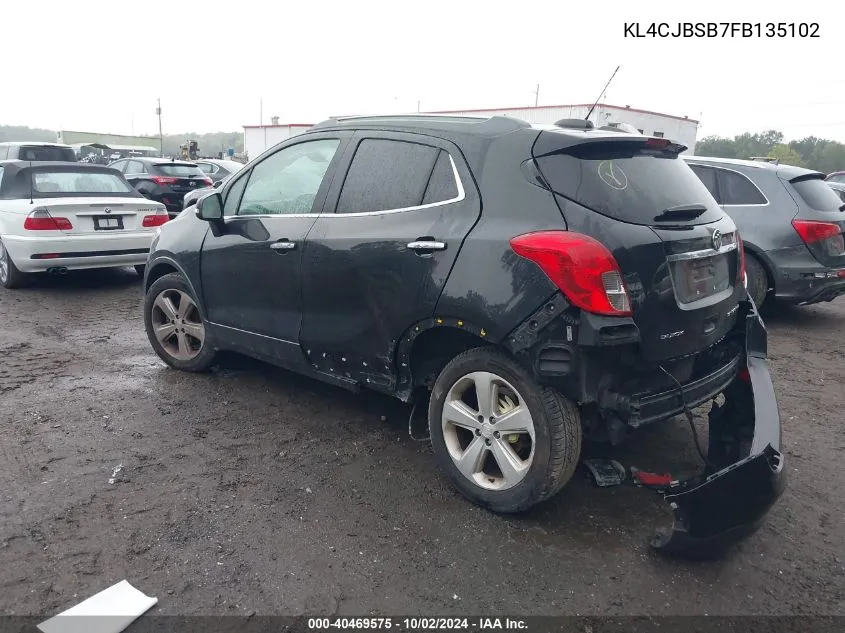 KL4CJBSB7FB135102 2015 Buick Encore Convenience