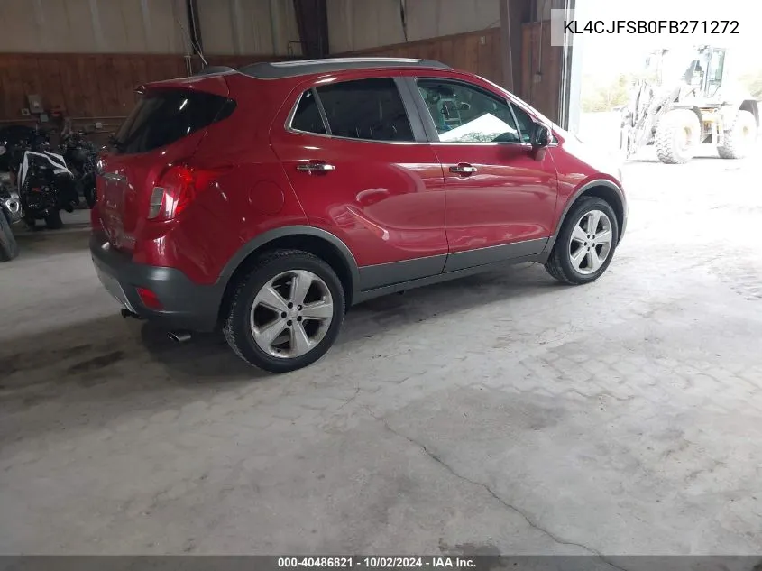 2015 Buick Encore Convenience VIN: KL4CJFSB0FB271272 Lot: 40486821