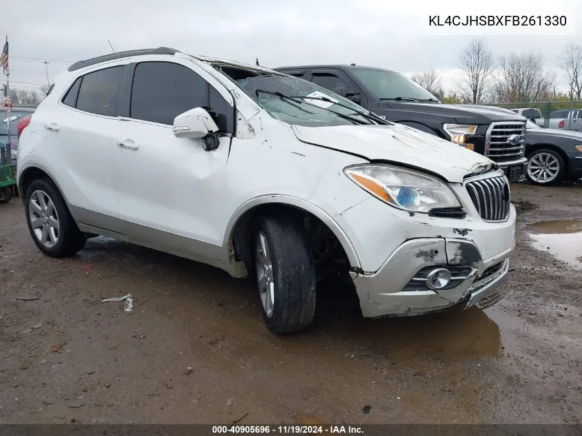 2015 Buick Encore Premium VIN: KL4CJHSBXFB261330 Lot: 40905696