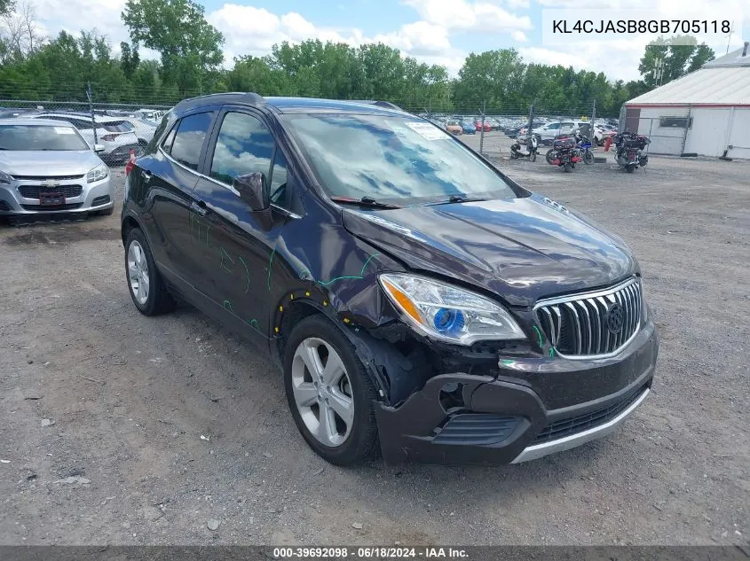 KL4CJASB8GB705118 2016 Buick Encore