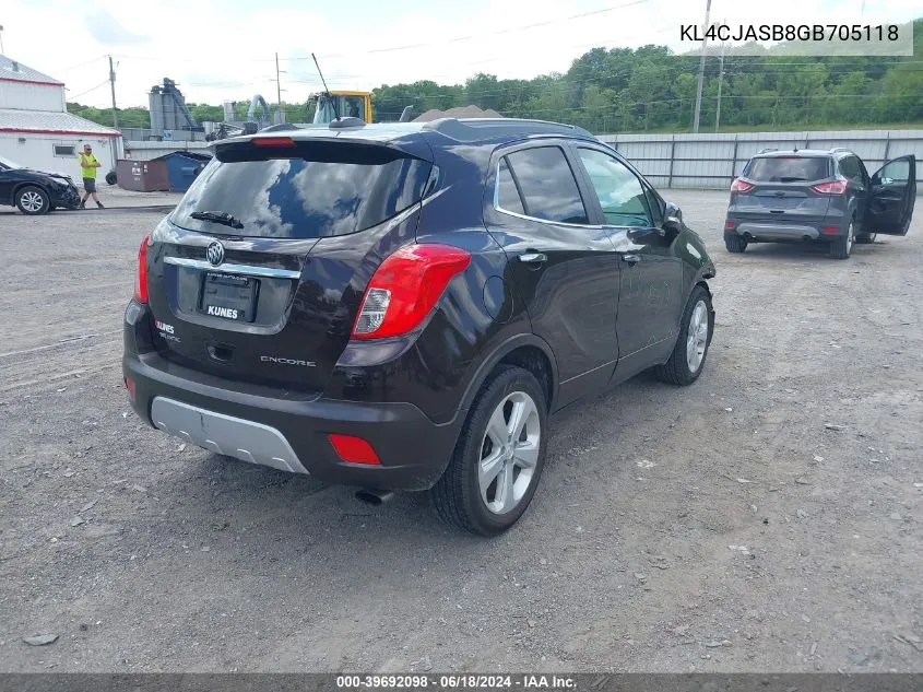 KL4CJASB8GB705118 2016 Buick Encore