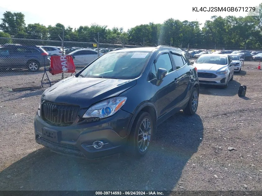 KL4CJ2SM4GB671279 2016 Buick Encore