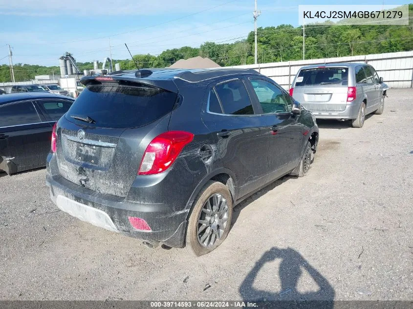 KL4CJ2SM4GB671279 2016 Buick Encore