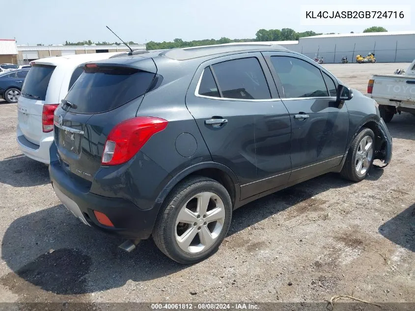 KL4CJASB2GB724716 2016 Buick Encore