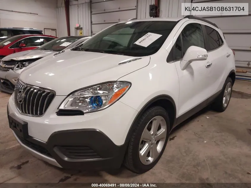 KL4CJASB1GB631704 2016 Buick Encore