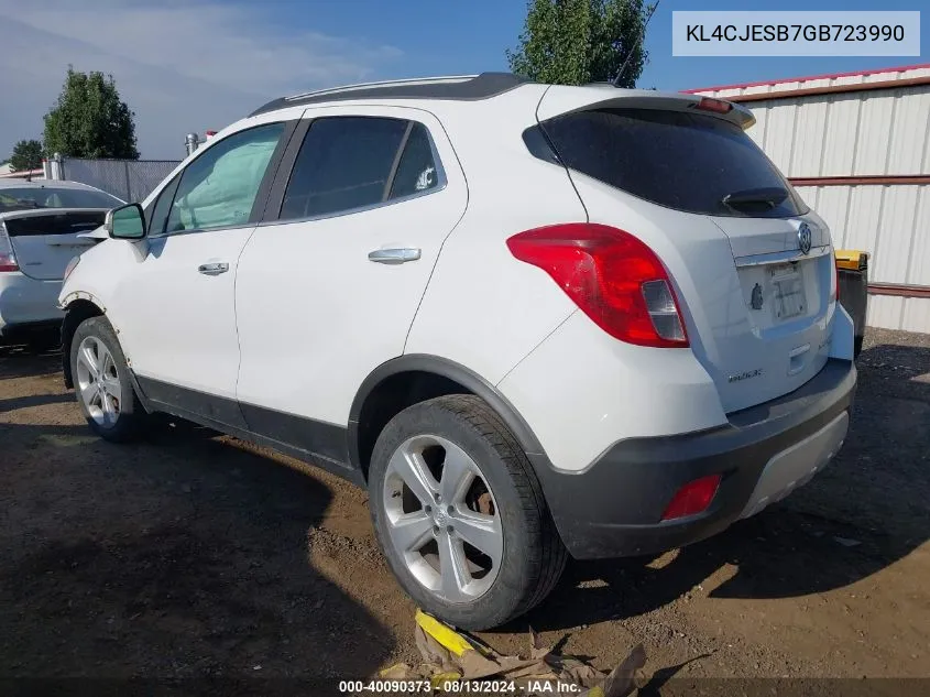 KL4CJESB7GB723990 2016 Buick Encore