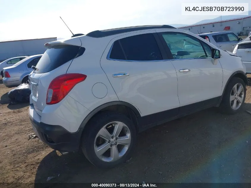 KL4CJESB7GB723990 2016 Buick Encore